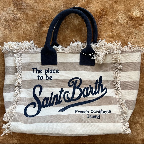 MC2 Saint Barth Striped Tote Bag - Picture 2 of 5